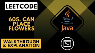 LeetCode 605. Can Place Flowers (Java)