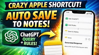 ChatGPT to Apple Notes