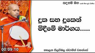 දුක සහ දුකෙන් මිදෙන මාර්ගය.211Ven Hasalaka Seelawimala Thero