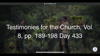 Testimonies for the Church, Vol  8, pp  189 198 Day 433