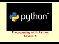 GCSE Python Programming 4 - IF ELIF ELSE