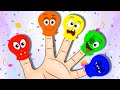 Balloon Finger Family | Nursery Rhymes And More Finger Family Songs | HooplaKidz Shows
