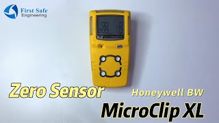 วิธีการ Zero Sensor | Honeywell BW MicroClip XL Gas Detector