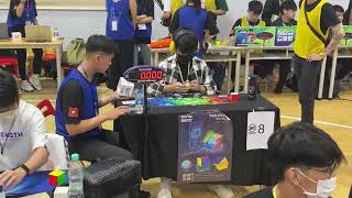 6.93 Rubik’s Cube Average (Former Vietnamese NR)