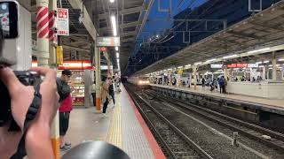 185系　返却回送　横浜駅高速通過