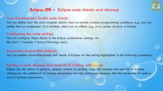 Lesson - 20 : Eclipse IDE - Eclipse code checks and cleanup