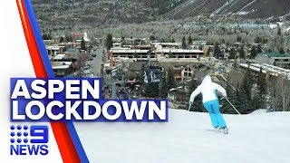 Coronavirus: Confirmed Australian cases in Aspen ski resort | Nine News Australia