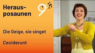 Einsingen um 9 (06.05.23) mit Barbara, Die Geige, sie singet, Ceciderunt