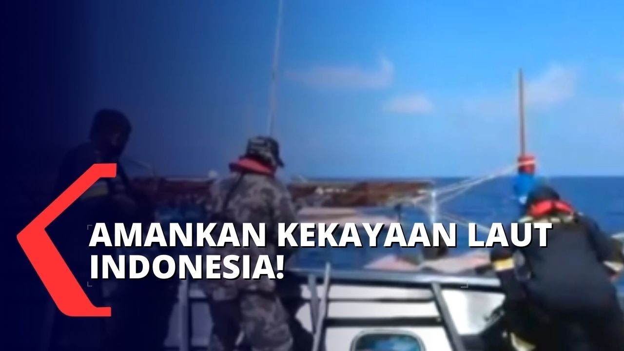 Modus Baru Pencurian Ikan Di Perairan Indonesia, Kapal Asing Dengan ...