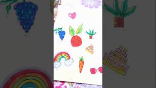 Mini stickers #shorts #art #drawing #diy #trending #viralvideo