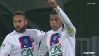 Gol de Kylian Mbappé | Pays de Cassel 0-3 Paris Saint-Germain | Copa de Francia | 23 de enero 2023