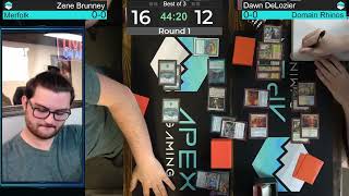 $5000 Apex Con Modern Event | Merfolk vs Domain Rhinos | Round 1