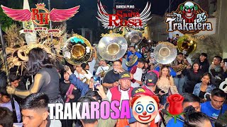 TRAKAROSA🤡🌹Banda Trakatera, Reyna de huajuapan, Santa Rosa🎺 Muerteada \