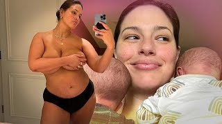 Ashley Graham Shows Off New Tummy After Having TWINS