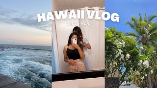 [HAWAII VLOG EP6] ハワイ島生活最後の旅 |  バスで行くカイルア・コナ|サンセットを見に行く | カフェ巡り | ハワイ島生活vlog 🌊