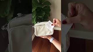 Lululemon Everywhere Crossbody Bag 🤍 #lululemon #crossbodybag #new #bone #loveit #unboxing #summer