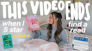 this video ends when I find a 5 star read... 📖✨💓 *spoiler free reading vlog*