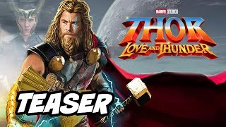 Thor Love and Thunder Teaser - Marvel Phase 4 Easter Eggs
