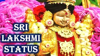 Shree Lakshmi Status - Maa Laxmi Status - Mahalakshmi Mantra - Lakshmi Devi Fullscreen Status Video