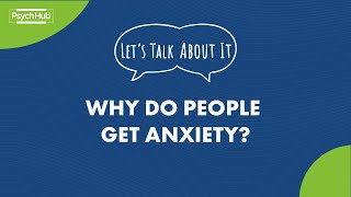 #LetsTalkAboutIt: Why Do People Get Anxiety? [And 5 Things That Trigger It]
