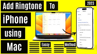 How to Add Ringtones To iPhone From Mac (2024) - Without Garageband