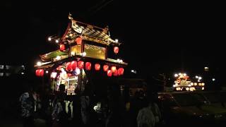 平成29年　若宮八幡宮 秋季大祭 本宮　森町の囃子