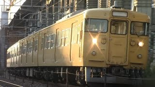 【引退間近！】JR西日本　地域色115系電車　ｾｷC-31編成