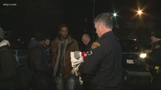 Cleveland Police and community rally behind homeless