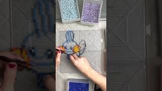 #258 Mudkip - Pokémon Perler Bead Timelapse