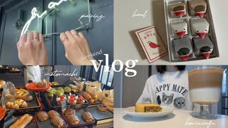 【vlog】20代社会人の週末｜金沢旅行お土産紹介｜元町中華街パン屋巡り🥐｜鎌倉gram