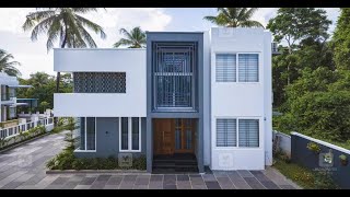 Small Family House  Contemporary style 1000 Sqft