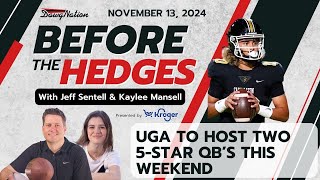 Dual 5-star QBs highlight UGA's biggest recruiting weekend of the season | Before The Hedges