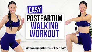 18-Min Postpartum Cardio Walking Workout (GET FIT AFTER PREGNANCY)