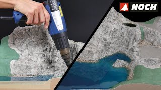 Bergsee mit Wasserfall, Modellgewässer \u0026 Wege gestalten | NOCH Home Academy “ | Folge 3