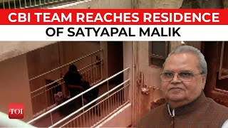 CBI reaches Satyapal Malik's home in connection with alleged scam after his controversial interview