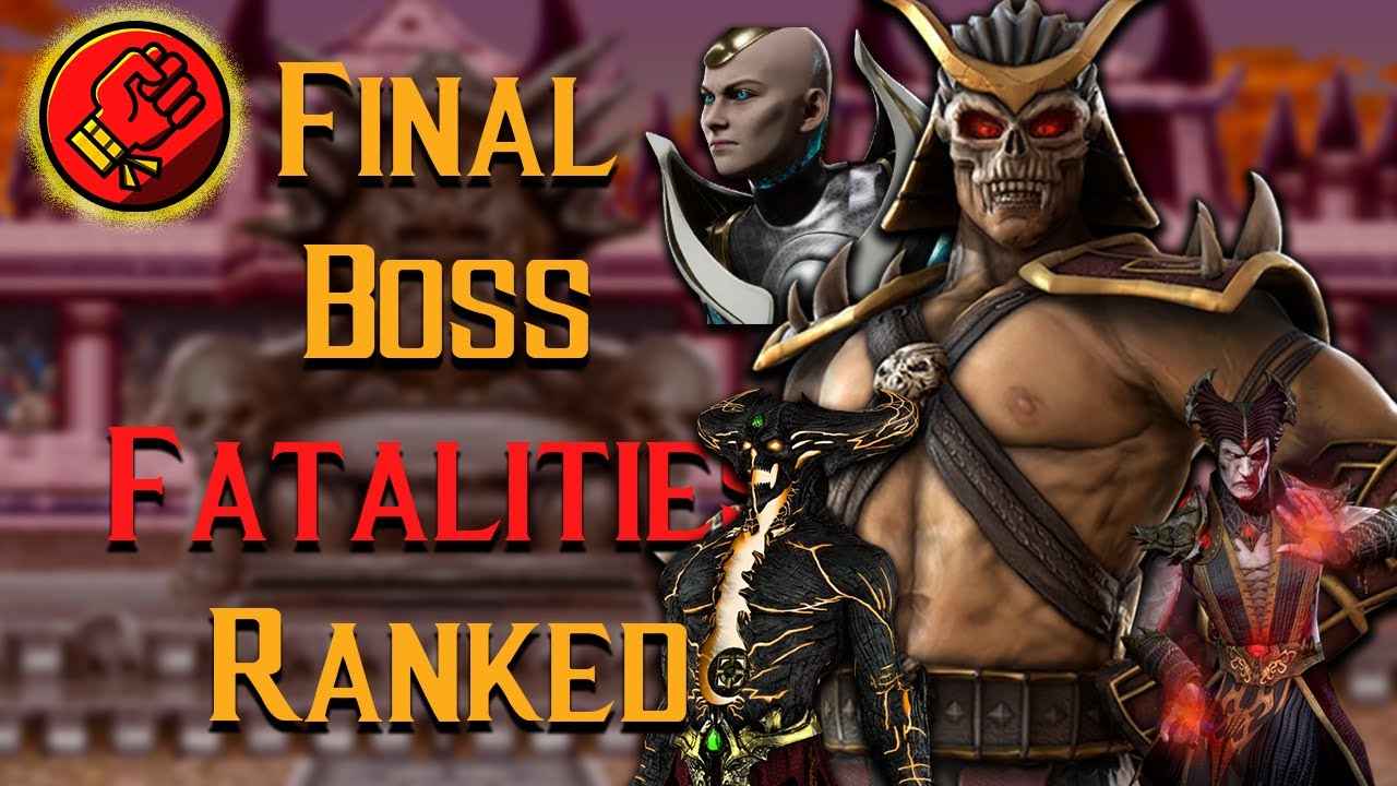 All 13 Final Boss Finishers Ranked! | Mortal Kombat Ranking - YouTube