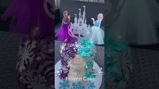 Frozen Doll Cake Design Tutorial Elsa Anna Cake decorated