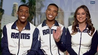 Super Bowl 2019: These male Los Angeles Rams cheerleaders will make history I AB
