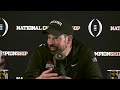 postgame press conference ryan day and players speak