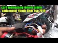 Cara memasang remote alarm pada motor Honda beat esf 2019