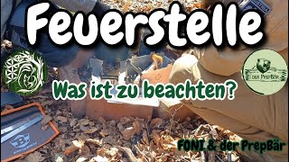 Sichere Feuerstelle bauen im Wald! Tipps und Tricks für Anfänger