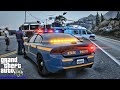 Playing GTA 5 As A POLICE OFFICER Highway Patrol| NYSP|| GTA 5 Lspdfr Mod| 4K