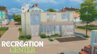 Recreation Center | Sims 4 Speedbuild NO CC