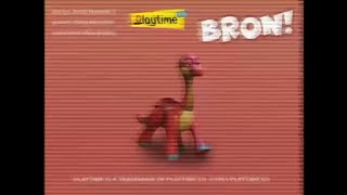 POPPY PLAYTIME CHAPTER 1 - Bron the Dinosaur VHS TAPE (FANMADE BY ME) (CREDITS TO @Mob_Entertainment  )