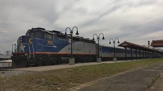 Amtrak 76 departing Salisbury, NC