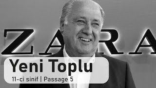 Passage 5. Listening. Dinləmə mətni. Amancio Ortega. 11-ci sinif. DİM - Yeni Test Toplusu 2023