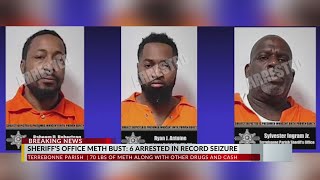 Terrebonne Parish meth bust: 6 arrested in record seizure