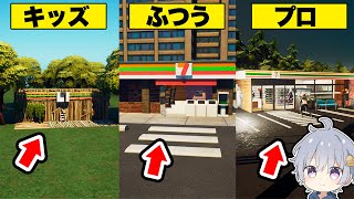 一番上手く「セブンイレブン」を再現できるのはだ～れだ！【フォートナイト】