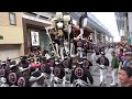 【岸和田祭2023】09.03第1回試験曳きchapter1│kishiwada matsuri2023