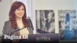 🔴 EN VIVO | Cristina Kirchner inauguró el Salón de las Mujeres en el Instituto Patria